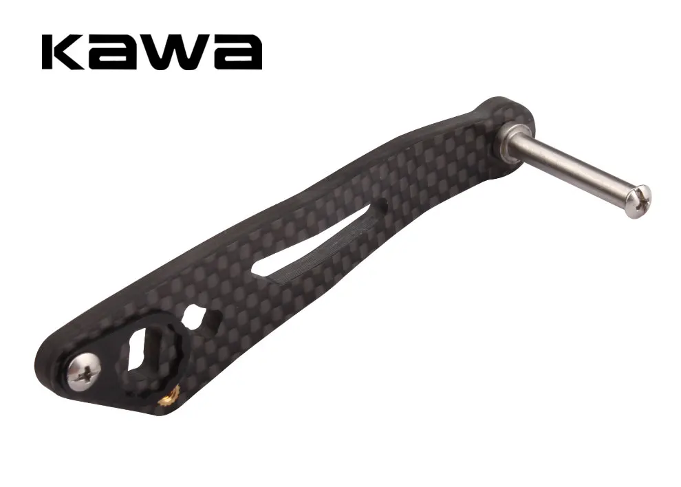 Pesas de manivela de fibra de carbono Kawa para carretes de pesca