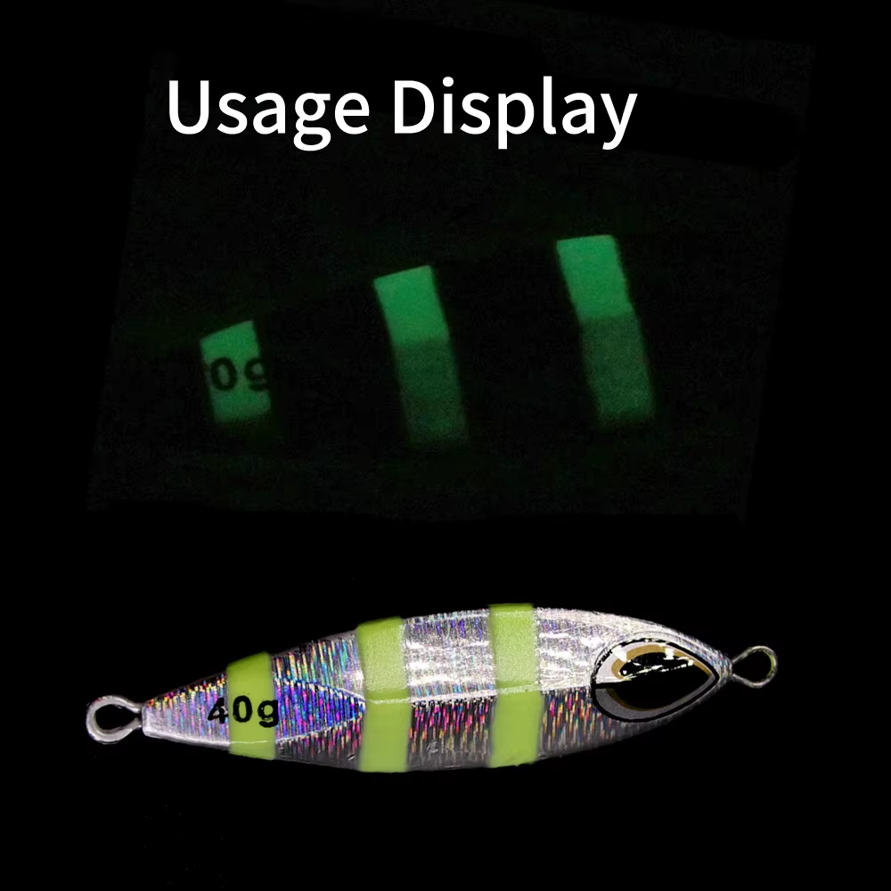 Pegatinas luminosas autoadhesivas para señuelos de pesca marina - imagen 4