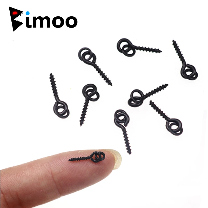 Bimoo Terminal Tornillo de Cebo para Carpa con Anillo