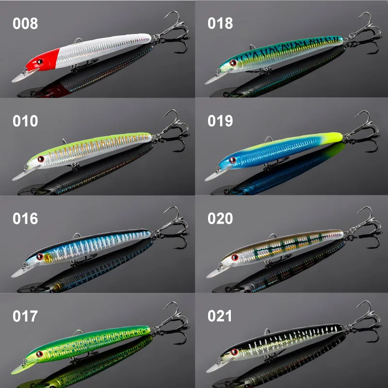 NOEBY Minnow Trolling señuelo de hundimiento profundo para mar