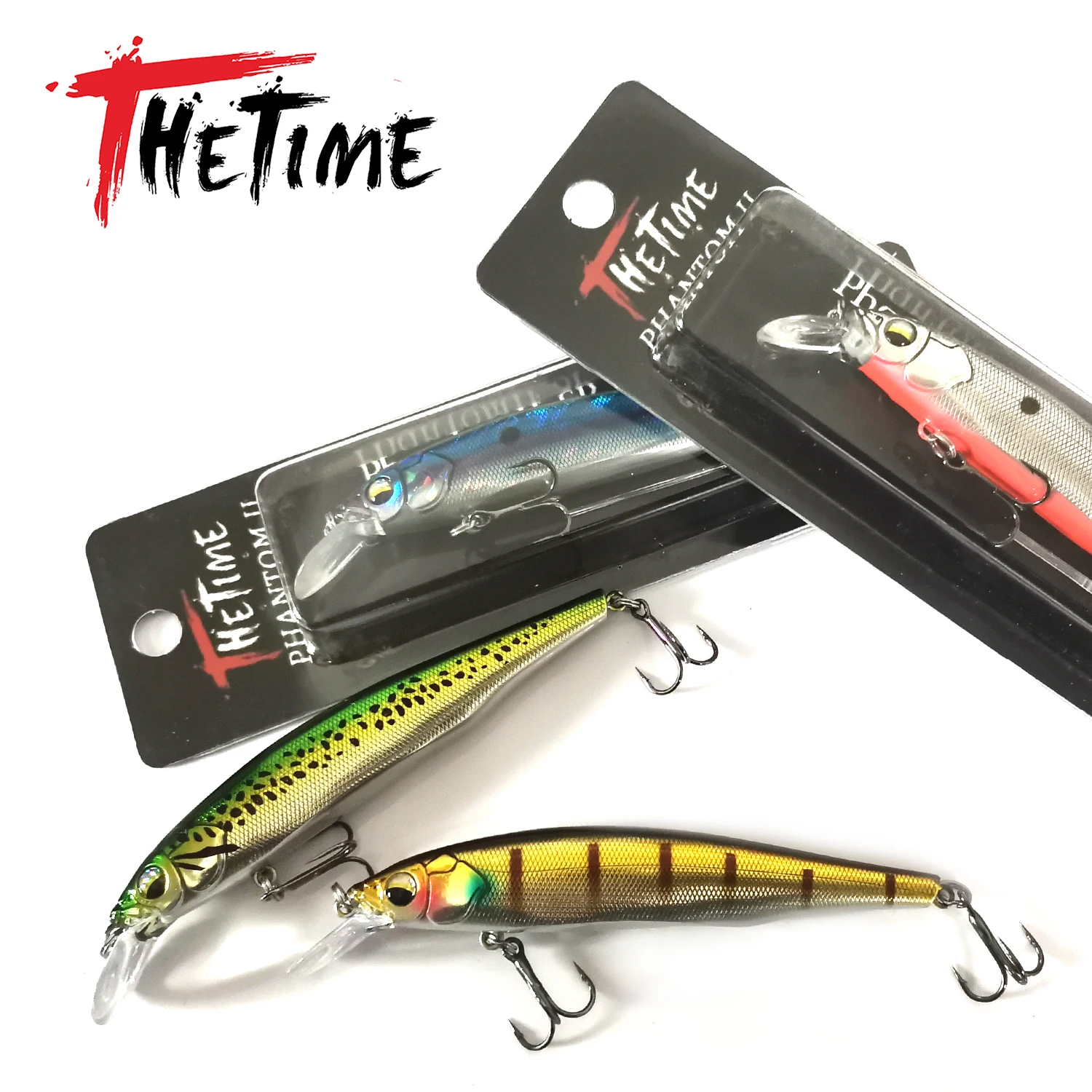 Jerkbait Phantom II suspendido para trucha y perca en agua dulce - imagen 5