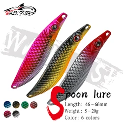 Señuelo cuchara WALK FISH para lubina y Crappie – Metal agua dulce