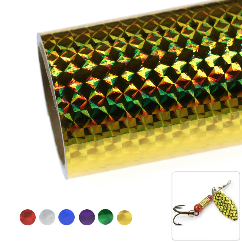 Piel de pez holográfica Flash para señuelos Sabiki - imagen 3