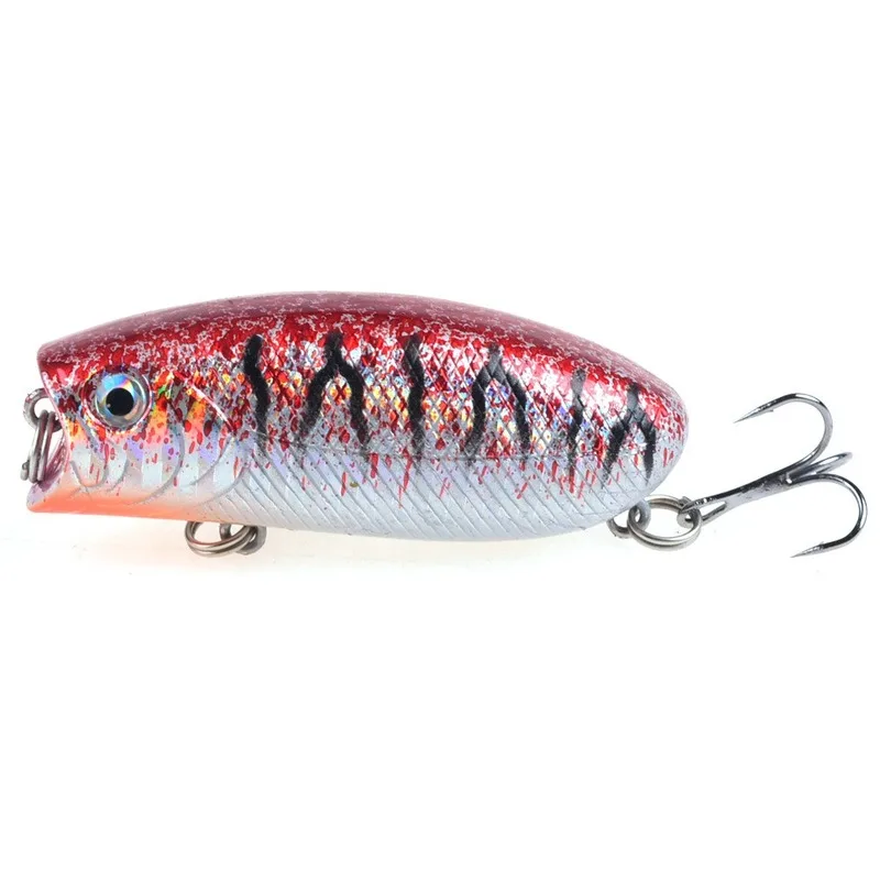 Señuelo Topwater Popper 5,5 cm 10,4g – Cebo duro de cinco colores