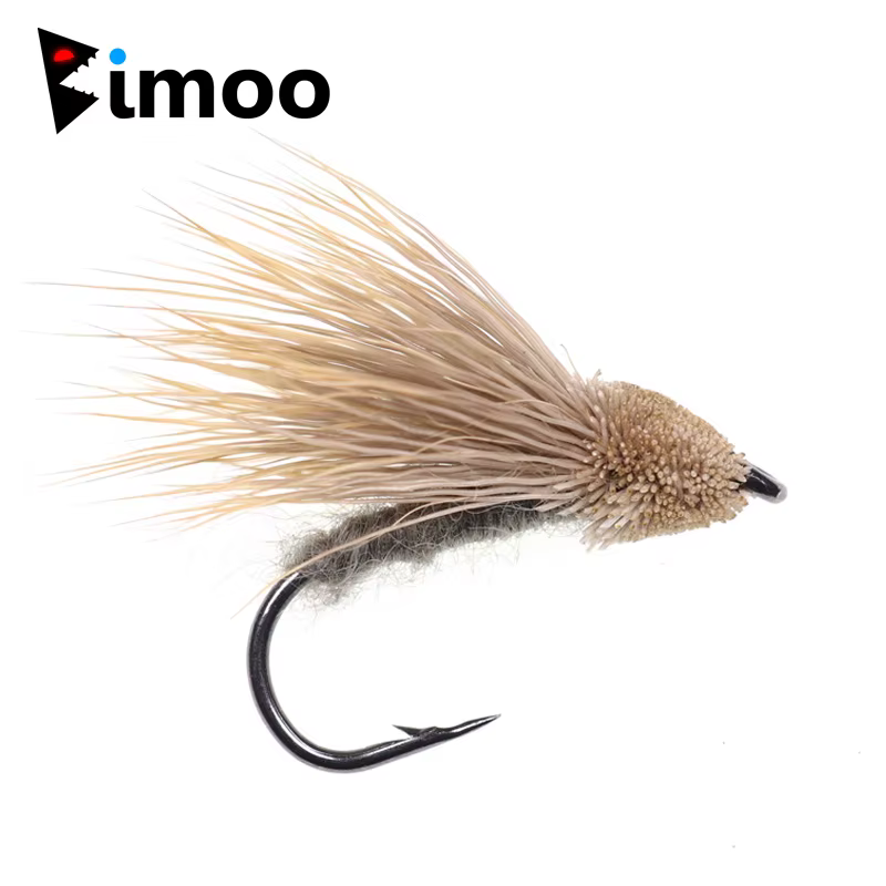 Bimoo #10 Mosca Cigarra Deer Hair – Flotante para lubina y trucha