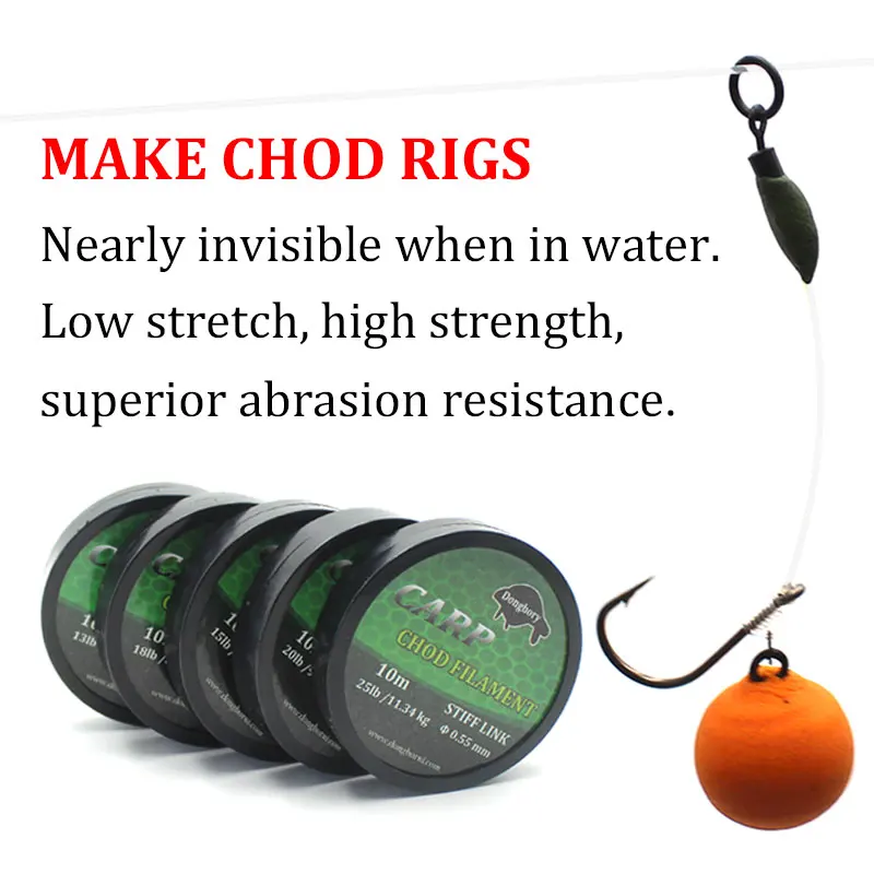 Hooklink Trick Wire Carpa – Sistema Chod para sedal rígido - imagen 2