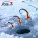 Jigeecarp señuelo zumbador para pesca en hielo con cuentas de latón - imagen 5