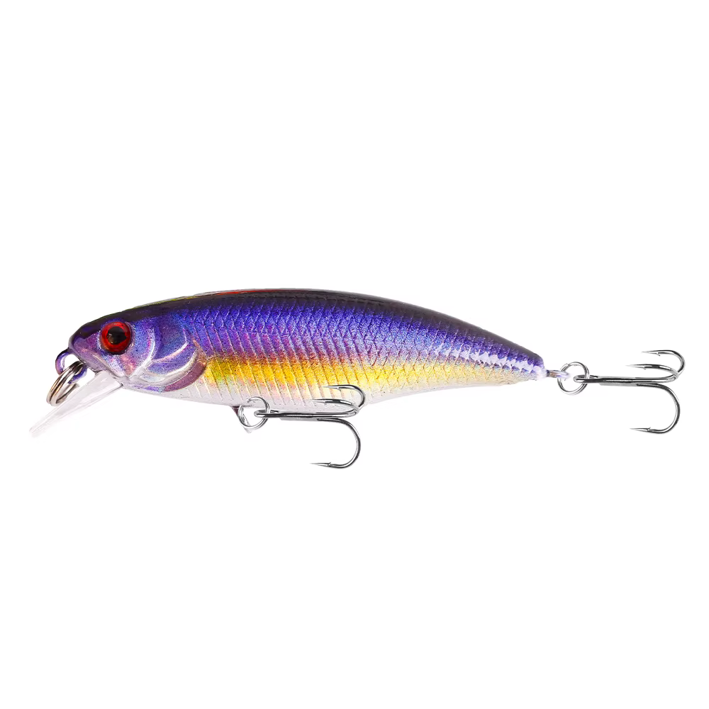 SeñueloPrunanm minnow 55mm con detalles de pintura