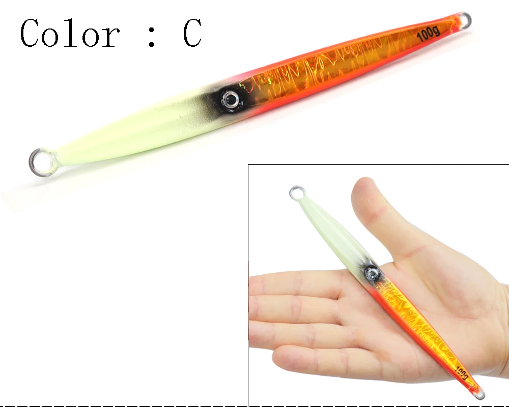 Ejemplo de color del señuelo