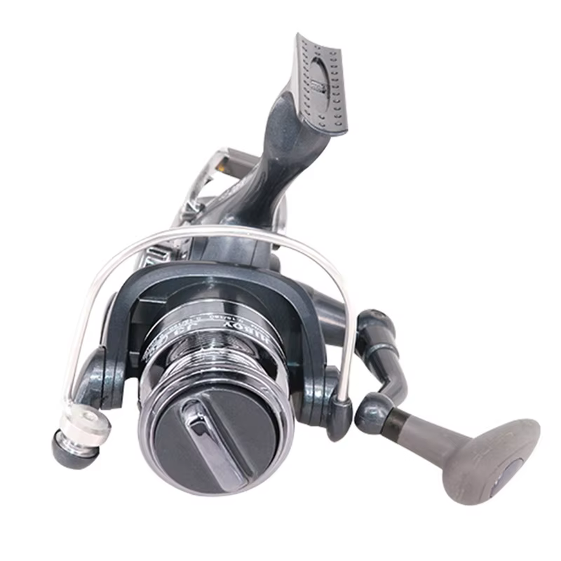 Carrete de pesca doble freno 5.5:1 con arrastre 8KG para mar - imagen 2