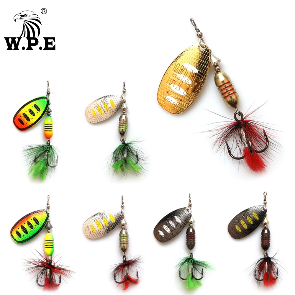 W.P.E. Señuelo Giratorio 18g para Carpa – Anzuelo Triple - imagen 2