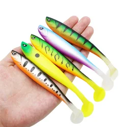 Biónico Señuelo arcoiris cola en T para agua dulce y salada