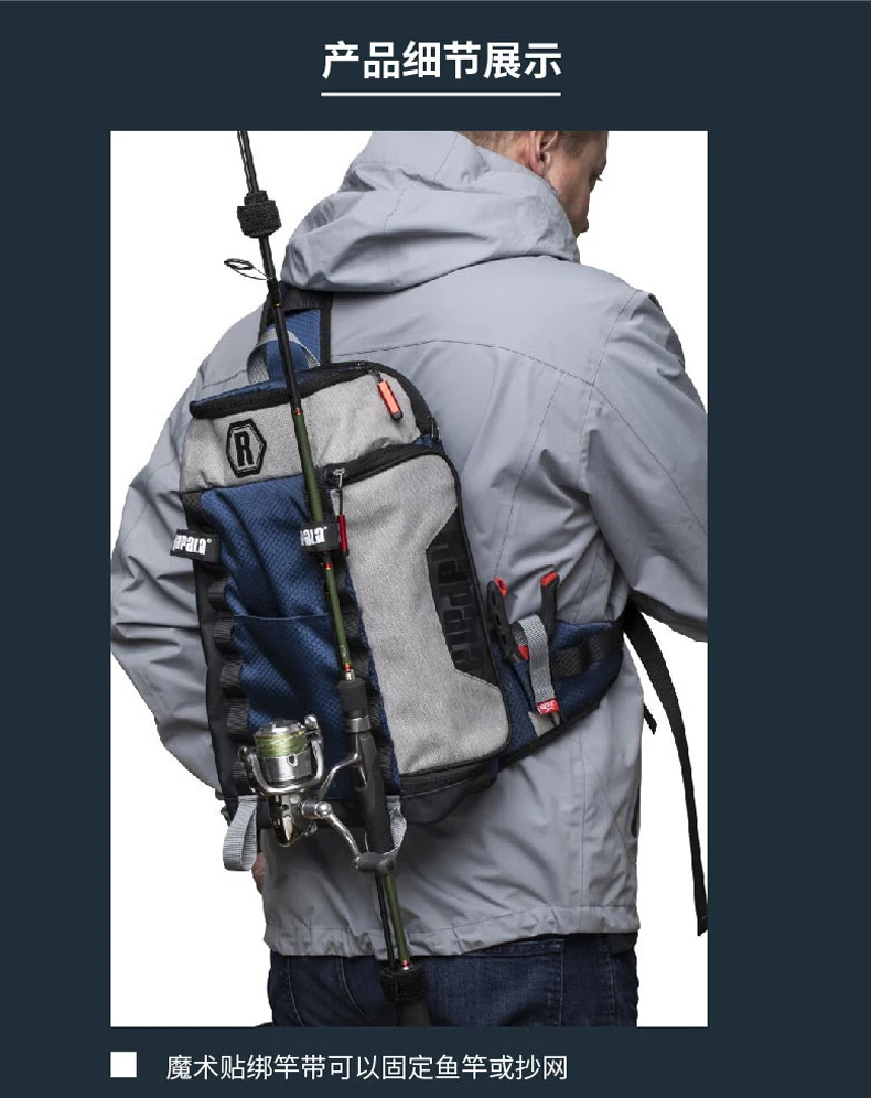 Riñonera compacta para pesca