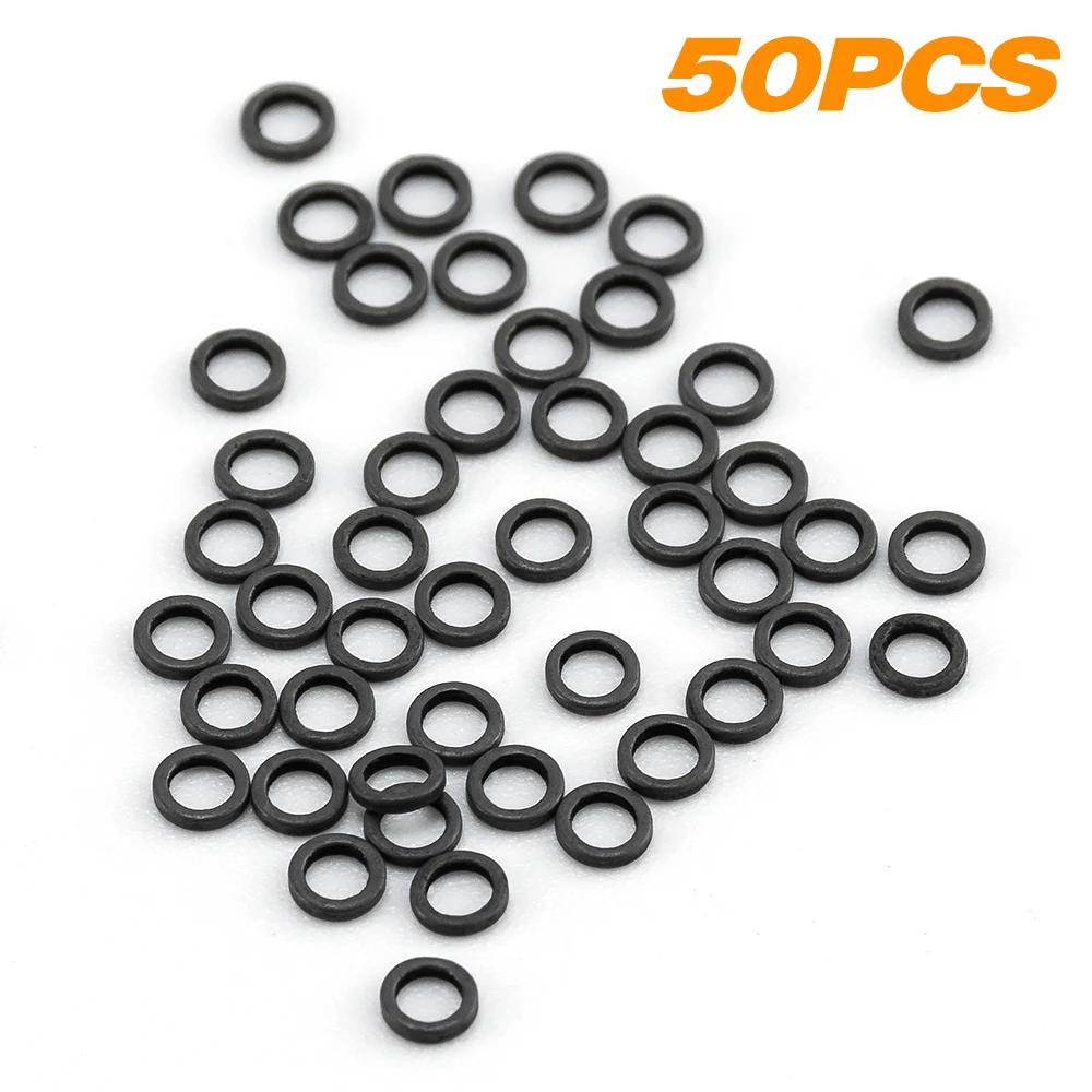 Tippet Ring de recambio 5mm en acero inoxidable para agua salada