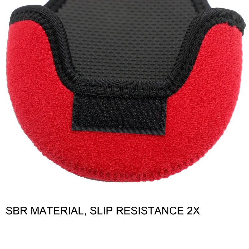Funda Protectora Impermeable Carrete Pesca – Rojo y Naranja - imagen 5