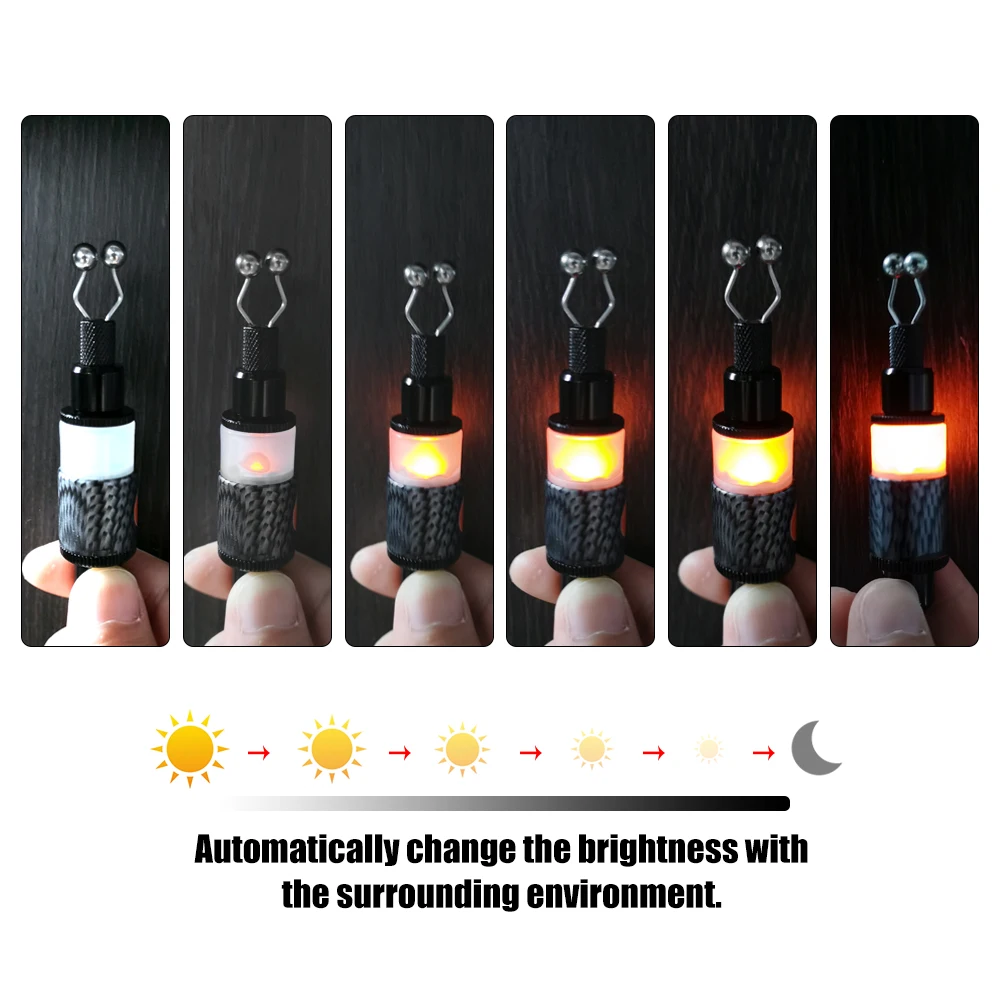 Swinger alarma LED multicolor – Para carpfishing - imagen 4