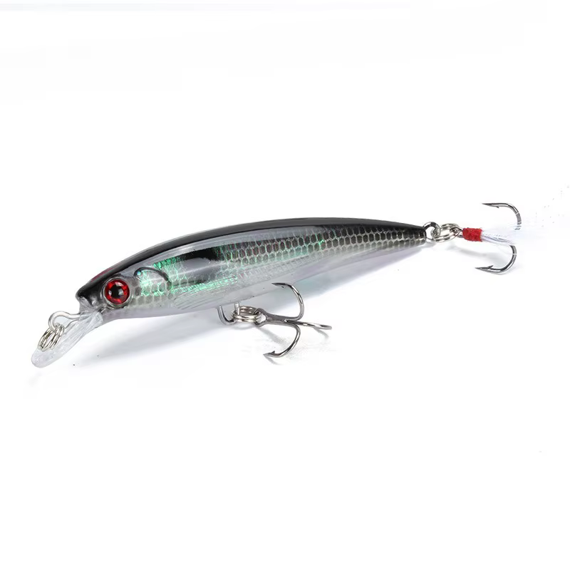Crankbait japonés cola de pluma – Señuelo duro para spinning - imagen 5