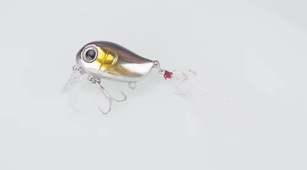 Detalle de la cuchara deflectora del crankbait wake bait