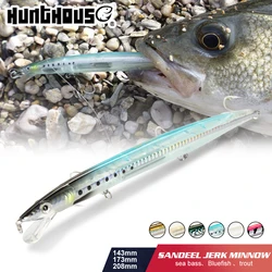 Hunthouse Long Cast Minnow - Cebo artificial para spinning y bass