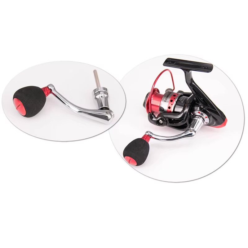Manija eléctrica con brazalete basculante para carrete de pesca - imagen 2
