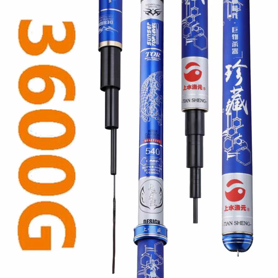 Caña Telescópica Taigek ZZ208 – Carbono para grandes capturas