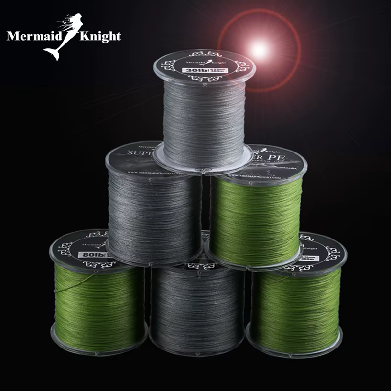 MermaidKnight Sedal trenzado PE8 para lucio y carpas pesca depredador - imagen 2