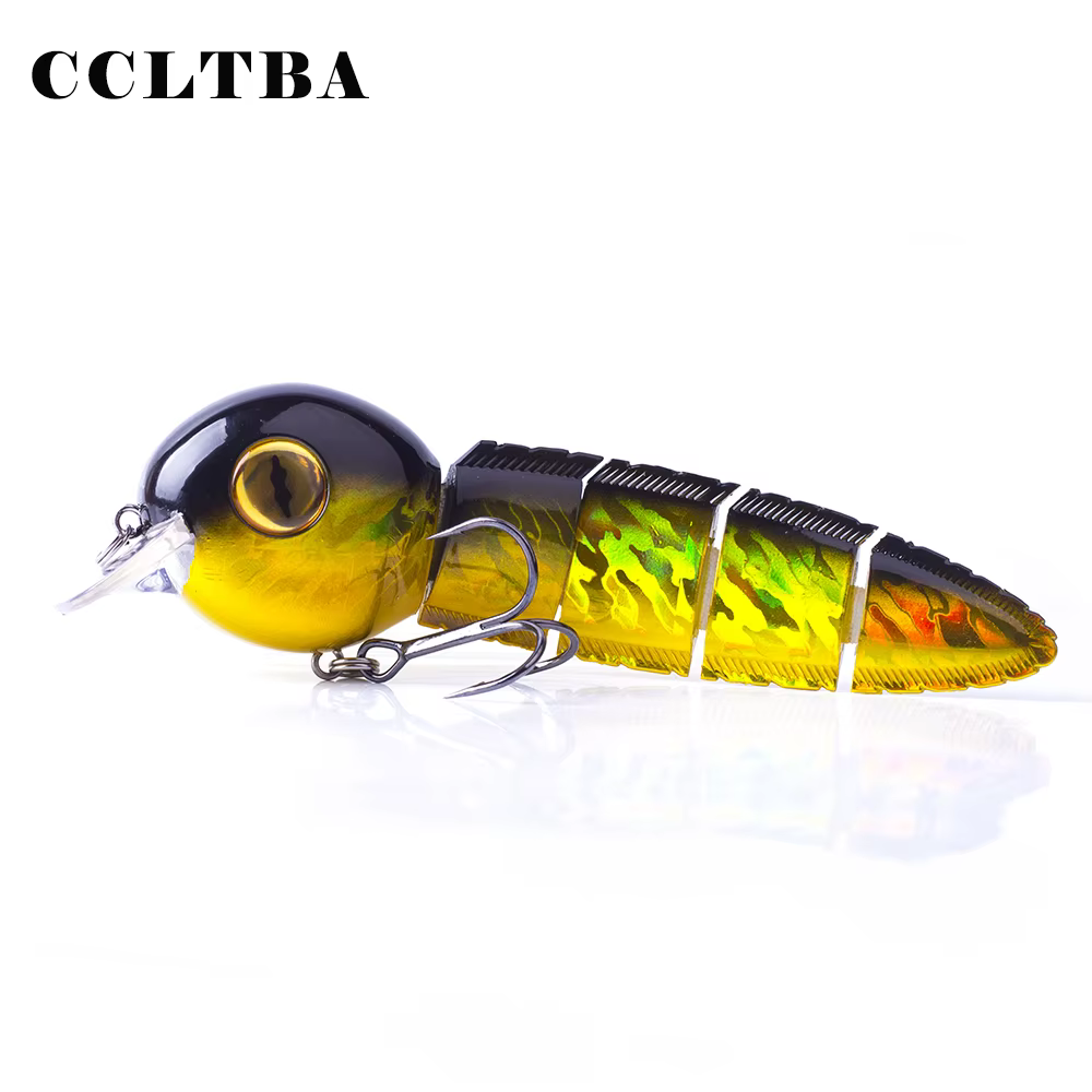 Señuelo articulado Minnow Swimbait pivotante para lubina - imagen 5