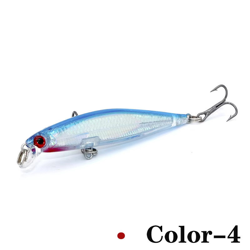 Minnow Wobbler 8cm sinking – Señuelo para lubina y perca - imagen 5