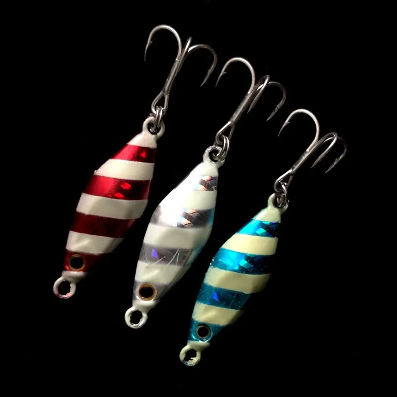 Metal jigs Flash Fall Bitterling Glow – jigbait luminiscente