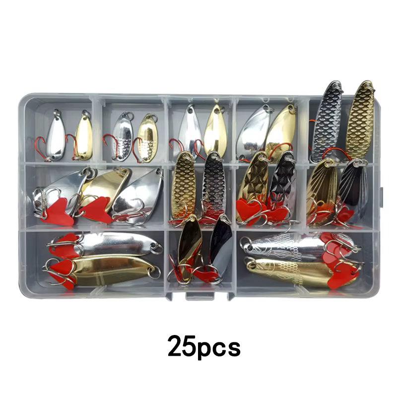 Set Señuelos Metal B223 – Colheres y spinnerbaits para lucio mar 2-12g - imagen 5