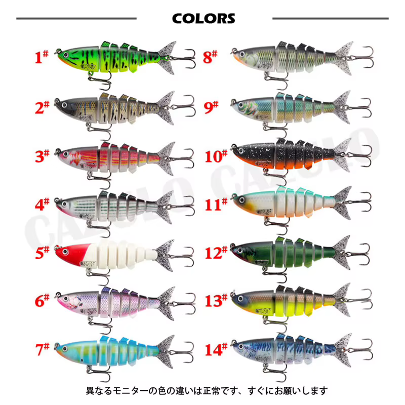 Swimbait Señuelo Hundido Isca para Pesca Deportiva - imagen 5