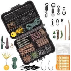 Kit Aparejos Carpa con Manga Antienredos y Clips Plomo