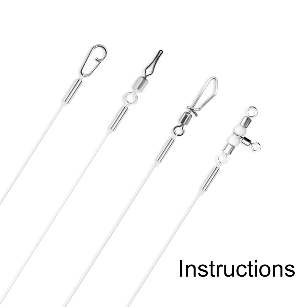 Conector de cobre para linea pesca con clip y manga engarzado - imagen 4