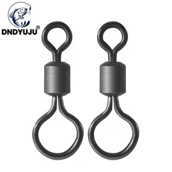 DNDYUJU Giratorios de carpa ojo grande - cambio rapido negro mate