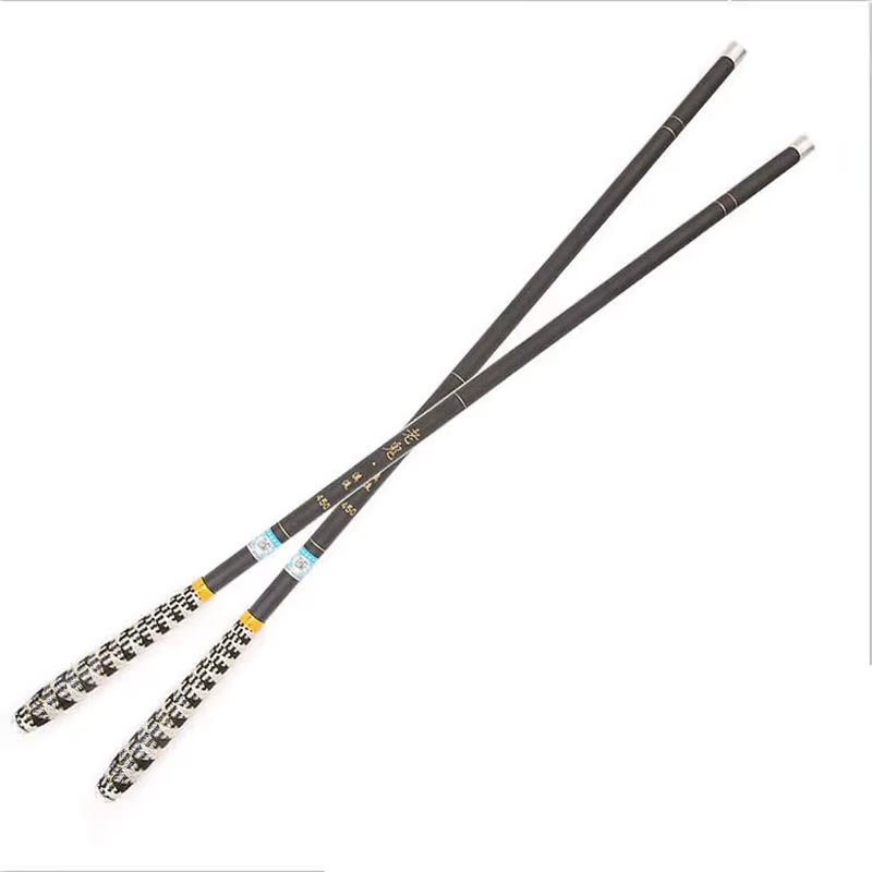 Set Cañas de Viaje ultraligeras de carbono con mango trenzado 4,50-7,20m - imagen 2