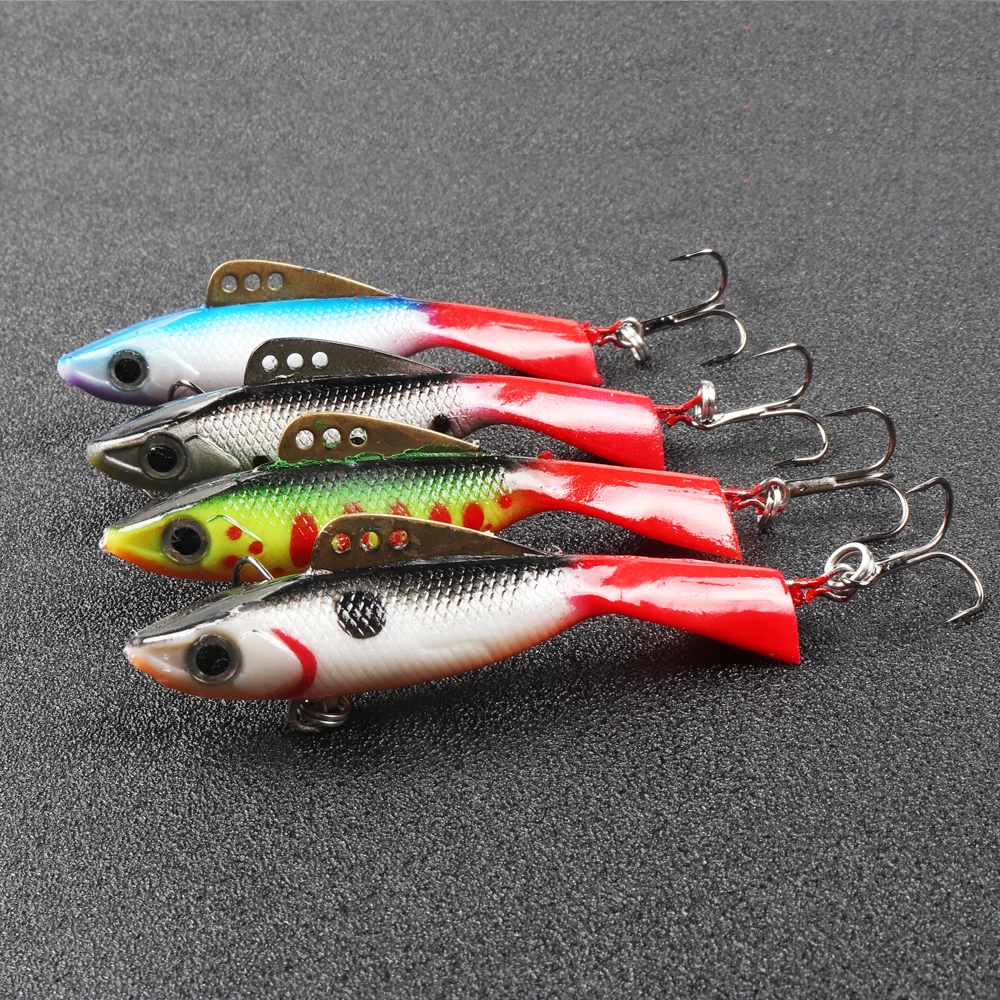 Balanceador Jigging Sinking Vib – Cebo duro winter para Lucio, Carpa, Perca