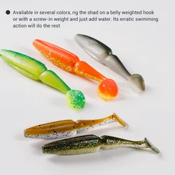 NOEBY Shad 8cm – Señuelo blando wobbler para lubina