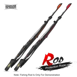Kingdom Cuerda de Proteccion para Cana de Casting 102-152 cm Bolsa