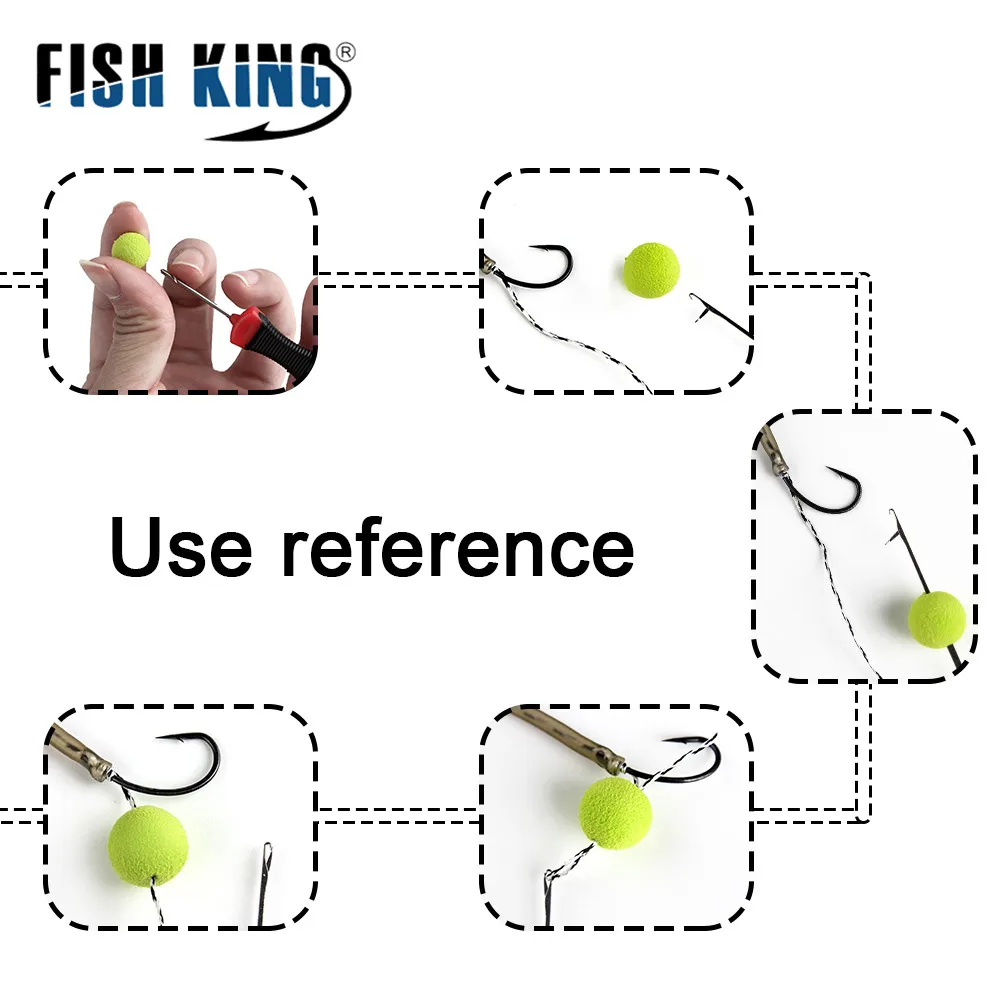 FISH KING Boilies para carpa – cebo y accesorios de pesca - imagen 4