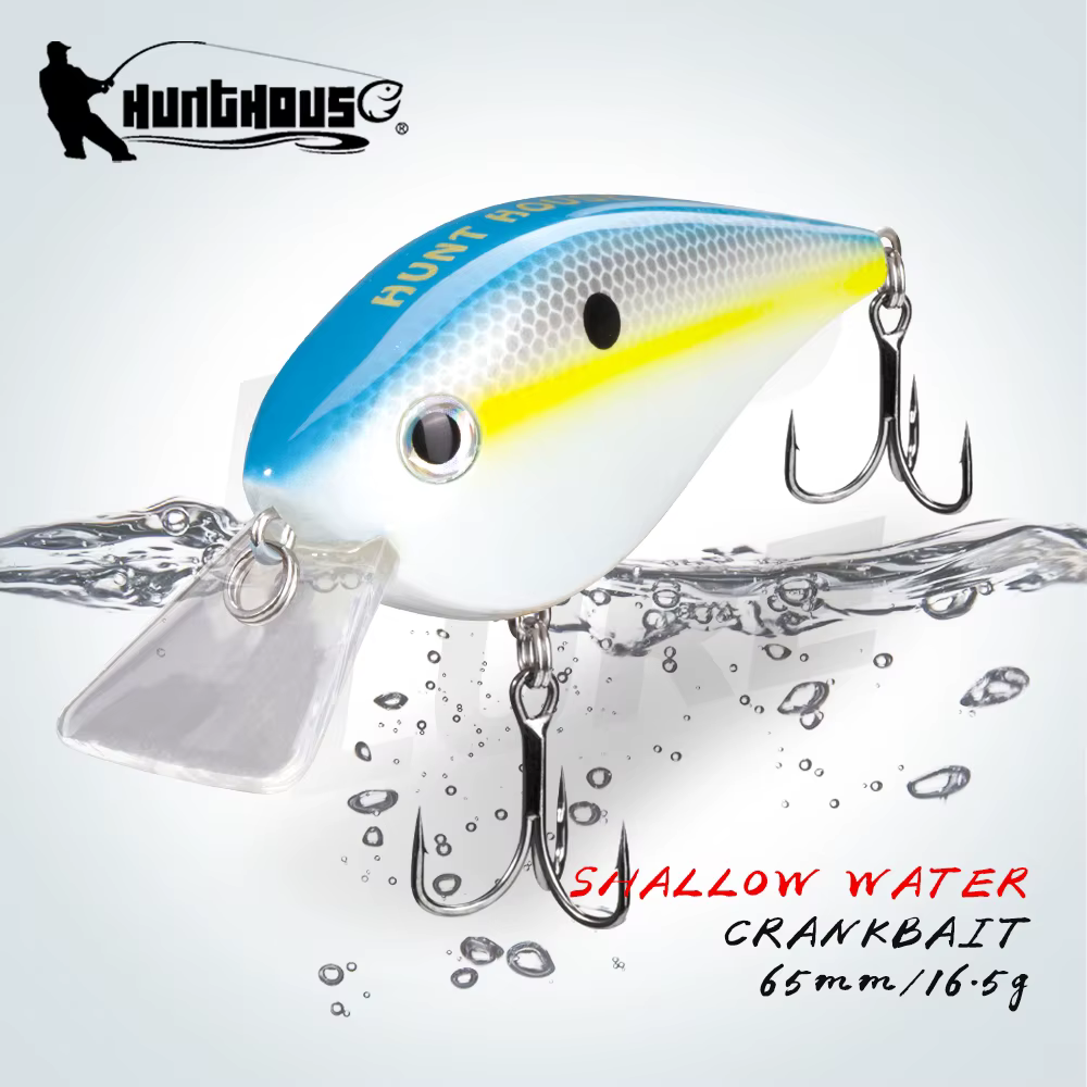Hunthouse KVD 2.5 Crankbait flotante de pala cuadrada - imagen 4