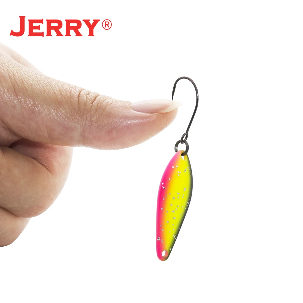 Jerry Señuelos cuchara Wobbler ultraligeros para trucha y lubina - imagen 5