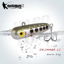 Señuelo Lápiz Hunthouse 30mm – Wobbler de Lanzamiento Largo para Lubina