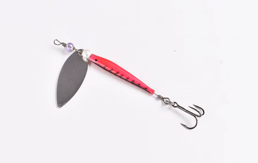 Señuelo Wobbler giratorio Metal con anzuelos triples - imagen 4
