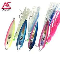 AS Inchiku Jig lento con falda de pulpo luminosa para lubina