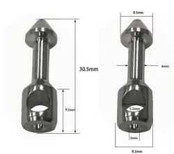 Banda de pesca submarina acero inoxidable 316 con inserciones Wishbone