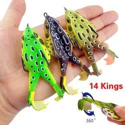 Señuelo Thunder Frog Doble Hélice Flotante 9cm – Biónico Minnow