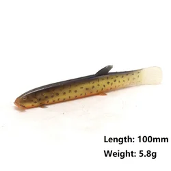 Needfish Anguila Shad Vinilo Lubina 10 cm