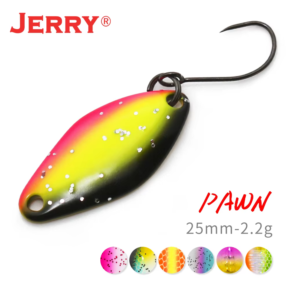 Cuchara Jerry Pawn para trucha UL 2.2g brillo UV - imagen 2