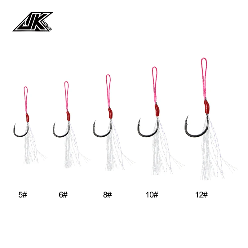 JK MAP Anzuelos Micro Assist para Jigging Lento en Agua Salada - imagen 5