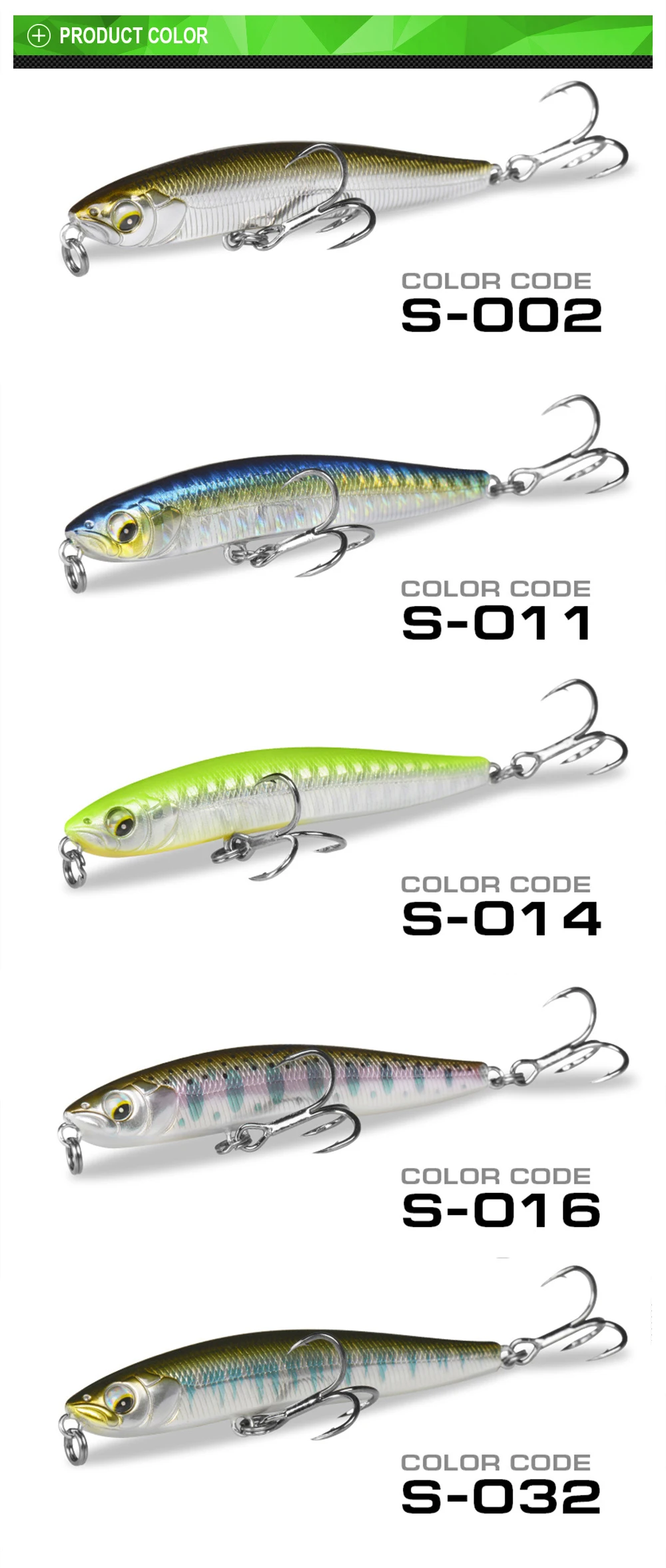 Stickbait SFT acabado mate anti-reflejos